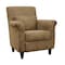 Baxton Studio Marquis Tan Microfiber Club Chair 46-3372 - alternate 1